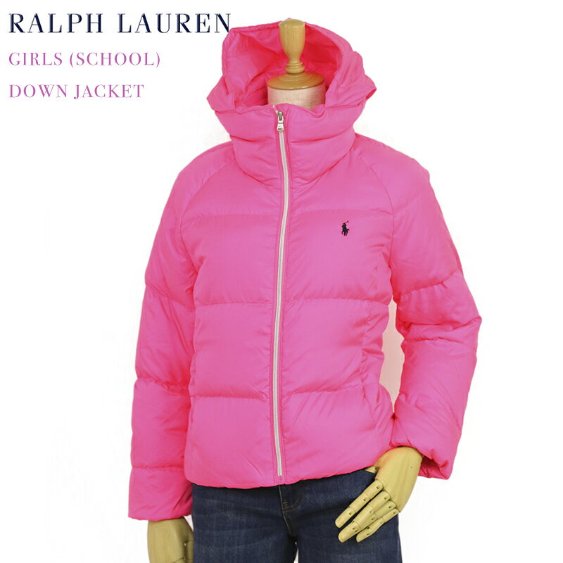 | t[ K[Yp _EWPbg POLO by Ralph Lauren Girls Down Jacket US