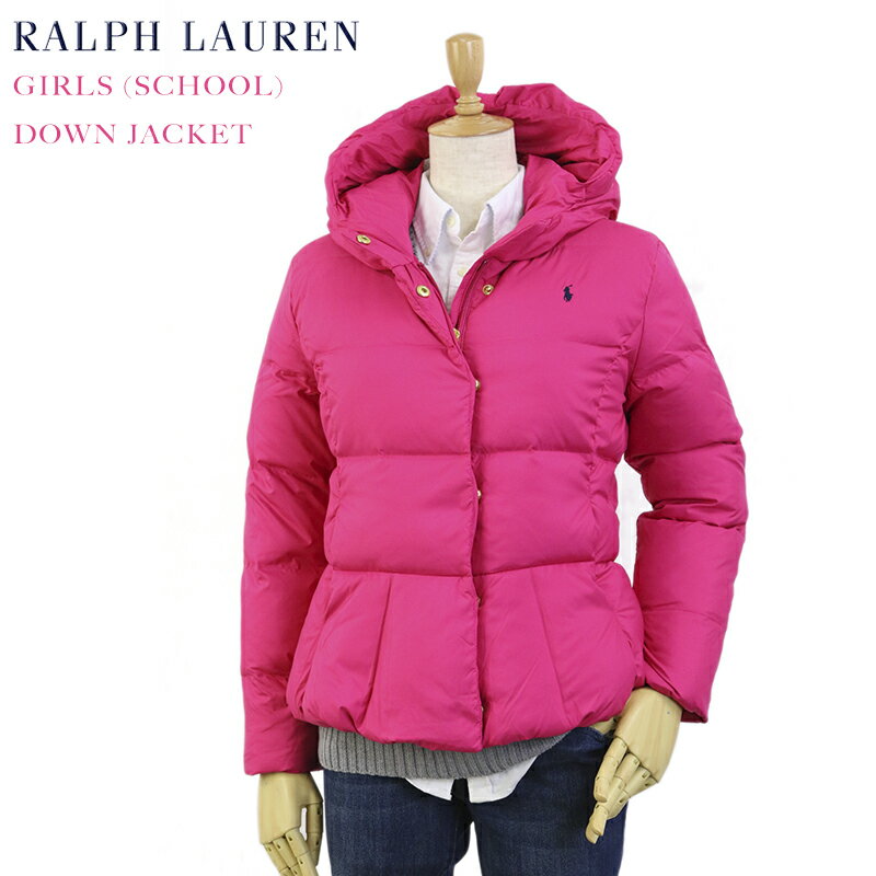 POLO by Ralph Lauren Girls Down Jacket USt[ K[Yp _EWPbg