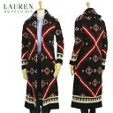 ローレン ラルフローレン レディース ネイティブ柄ショールカ...