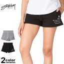 【stussy レディース】 STUSSY Women ステューシー スウェット ショートパンツ レディース 80-17 GYM SHORT (stussy women レディース ステューシー ショーツ 女性用 2951028 ストゥーシー スチューシー 2017新作)