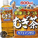 (数量限定!特売!!)『2ケース送料無料!』(北海道・沖縄・離島は除く)伊藤園 健康ミネラルむぎ茶 600ml ペットボトル×2ケース48本(1ケースは24本入り) 天然ミネラル麦茶