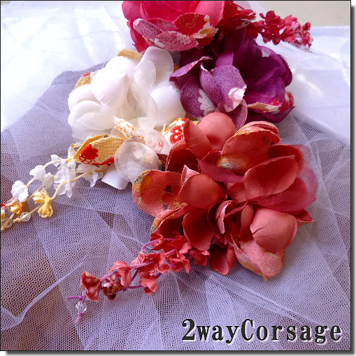 【ポイント10倍!】 【フォーマルに!】 コサージュ 卒園式 入園式 結婚式 フォーマル 子供 上品 紫 ママ 花 母の日