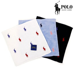 【2点までメール便可能】<strong>ラルフローレン</strong> ドットロゴ <strong>タオルハンカチ</strong> (Polo Ralph Lauren) 【ポロ Polo Ralph Laurenギフト メンズ 人気 ギフト 内祝い 返礼品】★☆【あす楽】 ギフト プレゼント