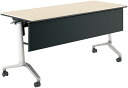 コクヨ 品番KT-PS1303LM10NN 会議テーブル　CONFEST　シンプル　幕板付棚付 W1500xD600xH720