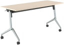 コクヨ 品番KT-S1203M10N 会議テーブル　リーフライン　幕板なし棚付 W1500xD600xH720