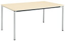 コクヨ 品番MT-JTMR159S81M10N 会議テーブル　JUTO　角形天板　4本塗装脚アジャスター W1500xD900xH720