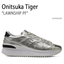 Onitsuka Tiger <strong>オニツカタイガー</strong> スニーカー LAWNSHIP PF SILVER SILVER <strong>ローンシップ</strong> シルバー メンズ レディース 男性用 女性用 男女兼用 1183A531.020【中古】未使用品