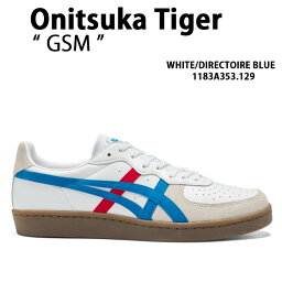 Onitsuka Tiger <strong>オニツカタイガー</strong> スニーカー GSM WHITE DIRECTOIRE BLUE ジーエスエムエス メンズ レディース 男性用 女性用 1183A353.129 【中古】未使用品