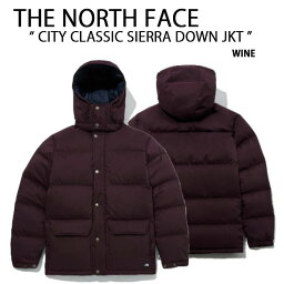 THE NORTH FACE ノースフェイス <strong>ダウンジャケット</strong> CITY CLASSIC SIERRA DOWN JACKET ダウン ジャケット WINE ショートダウン ワイン フード着脱 メンズ レディース NJ1DL54C【<strong>中古</strong>】未使用品