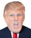 トランプ マスク デカ顔 お面 訴えるトランプ コスプレ 変装 ハロウィン 仮装 アメリカ 大統領 ドナルド・トランプ グッズ