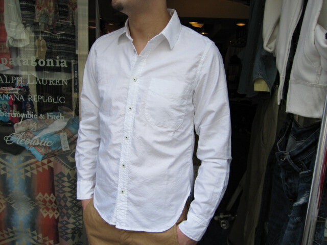 ACOUSTIC(アコースティック)WORK SLIM OXFORD SHIRTS 【タイトフィット!ジャストで着れます】肉厚で目の詰まったワークスタイルのオックスシャツ!【レビューを書いたら次回は10％オフ対象品!!】【3色展開/送料無料】