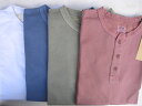 SMART SPICE スマートスパイスPIGMENT DYED RAGGED HENLEY TEE【頑丈なヘンリーTEE オリジナル16番双糸 度詰め天竺生地】【フラットシーマ縫製 自然なヴィンテージ色風合い】メンズTシャツ レディースTシャツ 大きなサイズあり送料無料 2017年春夏新作