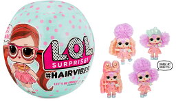 L.O.L. Surprise 即納 LOLサプライズ ヘアーバイブス #HAIRVIBES おもちゃ 人形 女の子用 <strong>lolサプライズ</strong>　hairvibes ヘアバイブス hair 着せ替え人形 女の子用 おもちゃ サプライズ プレゼント 贈り物 ヘアバイブ L.O.L.サプライズ hairvibe LOL ヘアーバイブ