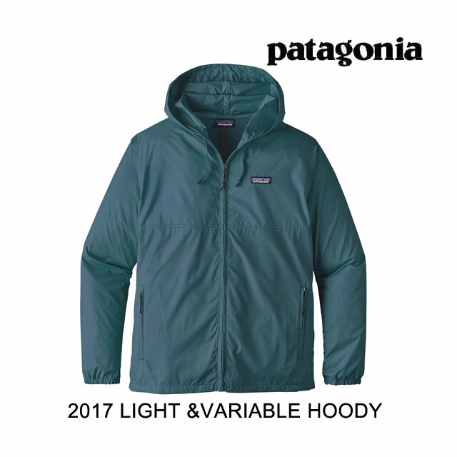 2017 PATAGONIA パタゴニア フーディー LIGHT&VARIABLE HOODY BYBU BAY BLUE