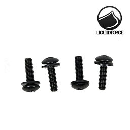 2022 LIQUID FORCE <strong>リキッドフォース</strong> M6 ネジ M6-21mm METRIC BOARD BOLT KIT 4PK ウエイクボード パーツ WAKEBOARD