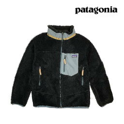 PATAGONIA <strong>パタゴニア</strong> キッズ レトロX ジャケット KIDS’ RETRO-X JACKET BLK BLACK 子供用 ※サイズ注意 65625