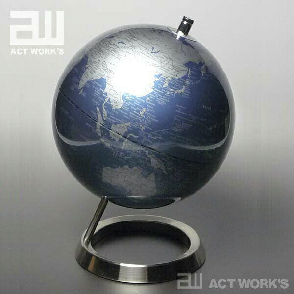 《全7色》act work's インテリア地球儀 globe（MM）20cm【アクトワーク…...:actplus:10000994