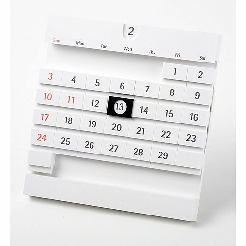 《全8色》デートブロック（万年カレンダー）【シンプル デザイン雑貨 actwork's ア…...:actplus:10000124