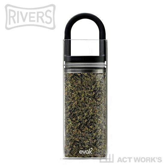 RIVERS EVAK エアタイト フードストレージ 46oz AIR TIGHT FOOD STORAGE 【イヴァーク デザイン雑貨 珈琲 キッチン雑貨 リバース リバーズ 食品保存容器 ストッカー PREPARA社 46オンス】