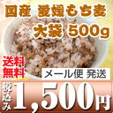 国産100％ 愛媛産 もち麦　500g 【麦 もち麦 食物繊...