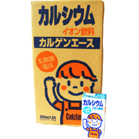 カルゲンエース24日分（200ml×24本） 【乳酸風味　イオン飲料】 カルシウム吸収率100%（理論上） DO