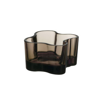 **【タイムセール！今だけ40％OFF】iittala/イッタラ Aalto Collection アールトコレクション キャンドルホルダー55mm（5137）＜サンド＞