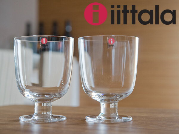 **iittala/イッタラ Lempi/レンピ グラス 350ml 2個セット（951169）＜クリア＞★今だけ！3000円以上で送料100円（8/30 10:00〜9/5 9:59まで）★　