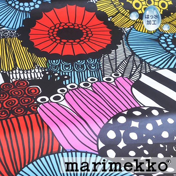 生地 マリメッコ SIIRTOLAPUUTARHA シールトラプータルハ コーティング生地 撥水加工 MARIMEKKO marimekko【数量3個(＝生地30cm)以上でご注文ください】30cm以上から10cm単位で切り売り