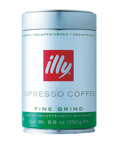 **【ケース買いがお得！】illy／イリー エスプレッソ粉 デカフェ 250g×《6缶入り》★お盆休みは送料100円！8月17日9：59まで★