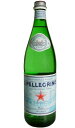 　【激安！送料無料直送】サンペレグリノ/S.PELLEGRINO 炭酸入りナチュラルミネラルウォーター750ml(瓶)×12本