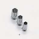【11/1は店内全品ポイント10倍!】SA 18-8 ツバ付抜型 桜 小 <小>【 アドキッチン 】
