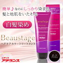 【ヘアカラートリートメント】アデランス ビューステージ ヘアカラートリートメント(ダークブラウン)女性用 白髪染め _