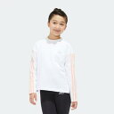 【公式】アディダス adidas G SPORT ID ロングスリーブTシャツ キッズ ガールズ ウェア トップス Tシャツ EC9269