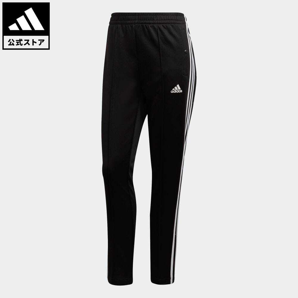 【公式】アディダス adidas 返品可 マストハブ スナップパンツ / Must Haves Snap Pants アスレティクス レディース ウェア ボトムス パンツ 黒 ブラック FR5110 eoss21ss