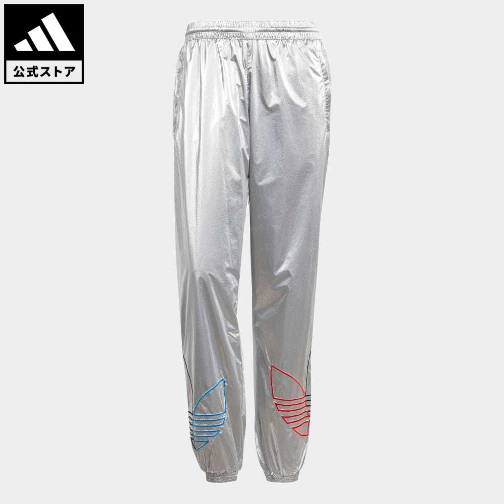 【公式】アディダス adidas 返品可 アディカラー トリコロール トラックパンツ（ジャージ） オリジナルス メンズ ウェア ボトムス ジャージ パンツ シルバー GN4213 fathersday 下 eoss21ss