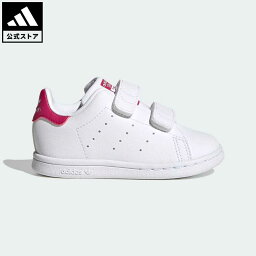 【公式】アディダス adidas 返品可 <strong>スタンスミス</strong> / Stan Smith オリジナルス <strong>キッズ</strong>／子供用 シューズ・靴 スニーカー 白 ホワイト FX7538 ローカット whitesneaker rabty ベルクロ