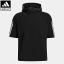   AfB X adidas ԕi WEg[jO PLYR 3XgCvX EChu[J[ p[J[   PLYR 3-Stripes Windbreaker Hoodie Y EFAE gbvX p[J[(t[fB[) XEFbg g[i[   ubN GL4800 g[i[