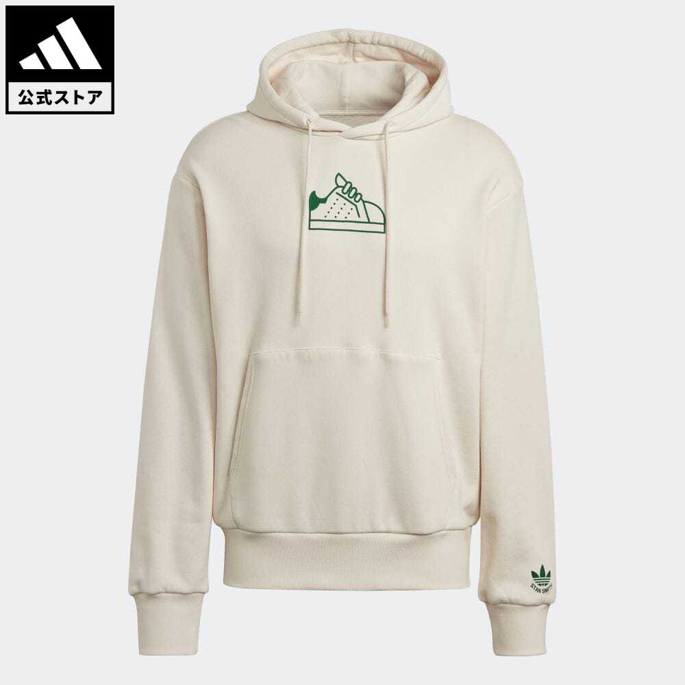 【公式】アディダス adidas 返品可 スタンスミス パーカー（ジェンダーニュートラル） オリジナルス レディース メンズ ウェア トップス パーカー(フーディー) スウェット（トレーナー） GQ8875 fathersday トレーナー eoss21ss