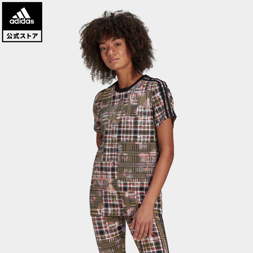 【公式】アディダス adidas 返品可 HER Studio London 半袖Tシャツ オリジナルス レディース ウェア・服 トップス Tシャツ H20457 eoss21fw 半袖