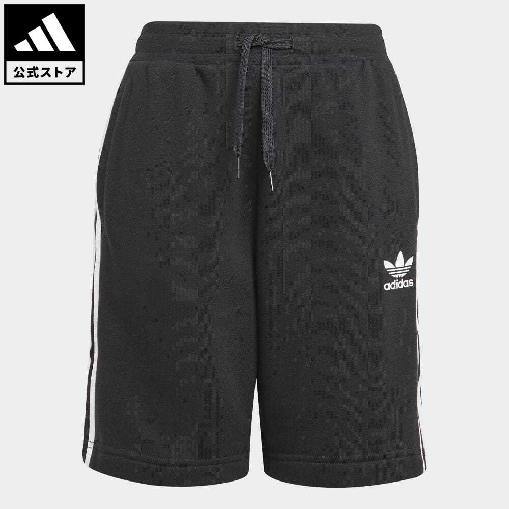 【20%OFFクーポン対象 11/19 10:00〜11/23 23:59】【公式】アディダス adidas 返品可 アディカラー ショーツ オリジナルス キッズ／子供用 ウェア・服 ボトムス ハーフパンツ 黒 ブラック H32342 summershop22