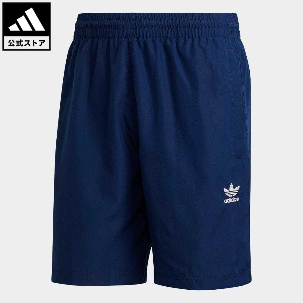 【20%OFFクーポン対象 11/19 10:00〜11/23 23:59】【公式】アディダス adidas 返品可 アディカラー エッセンシャルズ トレース ショーツ オリジナルス メンズ ウェア・服 ボトムス ハーフパンツ 青 ブルー HL9390 summershop22