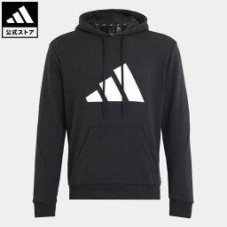 【公式】アディダス adidas 返品可 アディダス スポーツウェア フューチャー アイコン ロゴ グラフィック パーカー スポーツウェア メンズ ウェア・服 トップス パーカー(フーディー) スウェット（トレーナー） 黒 ブラック H39801 トレーナー