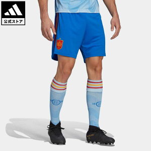 【公式】アディダス adidas 返品可 サッカー スペイン代表 22 アウェイショーツ メンズ ウェア・服 ボトムス ショートパンツ・短パン 青 ブルー HE2025 fifa_world_cup_2022