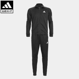 【公式】アディダス <strong>adidas</strong> 返品可 AEROREADY セレーノカット スリーストライプス トラックスーツ（<strong>ジャージ</strong>上下） スポーツウェア メンズ ウェア・服 セットアップ <strong>ジャージ</strong> 黒 ブラック H28922 上下