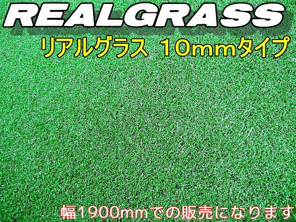 RealGrassリアルグラス〜上質芝高10mmの人工芝ワイドな2m幅(1m×2mの価格で…...:advanceworks:10006316