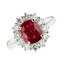 【ご注文後5%OFF】ルビー リング 1.709ct --オーバルミックスカット Pt プラチナ Pt Platinum 指輪 ルビーの指輪 ルビーリング ルビー ダイヤモンド ダイヤ ダイアモンド リング ring diamond