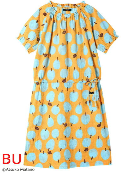 30%OFF!!【ATSUKO　MATANO】〜ローンリップル素材〜ワンピース