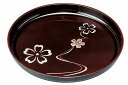 【送料無料 送料込※北海道・東北・沖縄除く】MAKOTO japan 溜 華ゆらぎ 丸盆 30cm 2204056【ギフト/内祝い/出産内祝い/結婚内祝い/引き出物/香典返し/初盆/粗供養/お供え/法事/プレゼント/快気祝い/快気内祝い 敬老の日/ 】