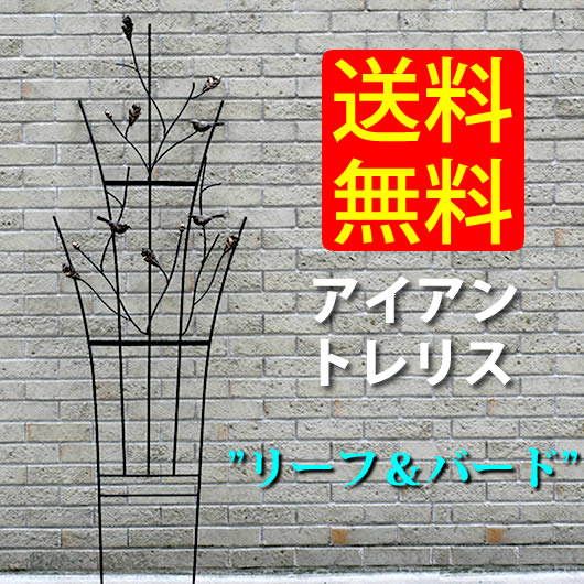 代引き不可商品送料無料 お庭のアクセントに良いアイアン製のトレリスガーデニング/オベリスク…...:age:10004937