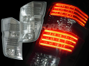 ステップワゴンRK1/RK2ステップワゴンスパーダRK5/RK6チューブLEDテールレンズインナークローム/クリアレンズ